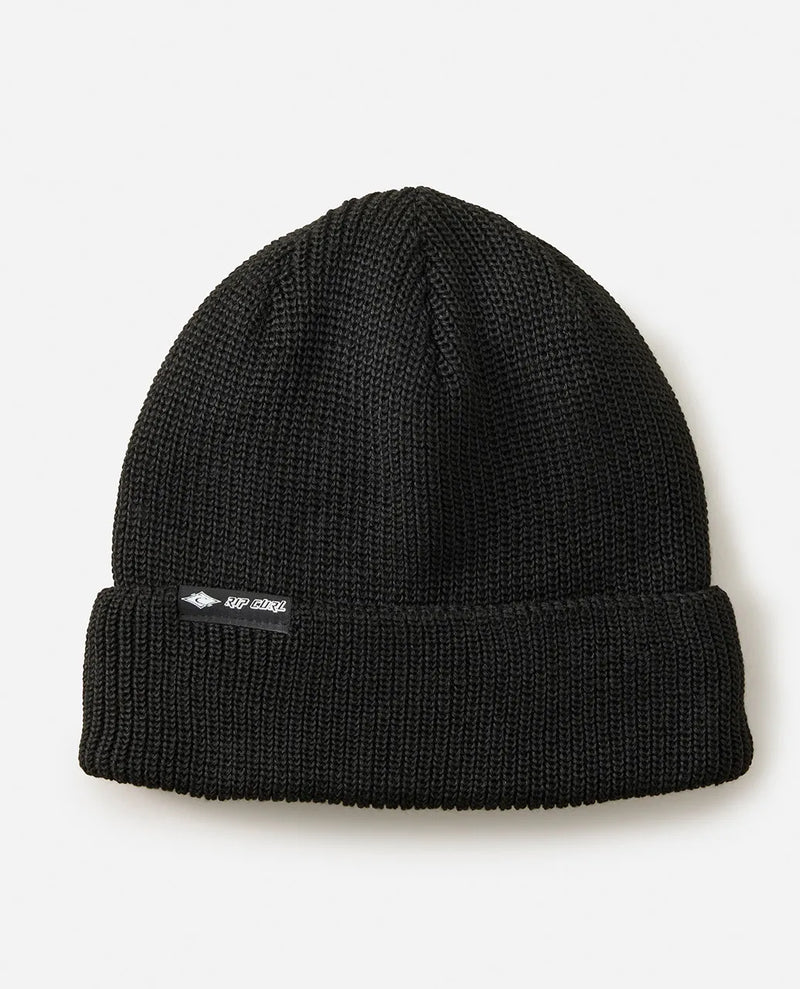 Load image into Gallery viewer, Rip Curl Men&#39;s Classic Surf Reg Beanie Black 1IDMHE-0090
