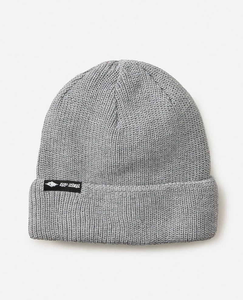 Load image into Gallery viewer, Rip Curl Men&#39;s Classic Surf Reg Beanie Grey Heather 1IDMHE-3474
