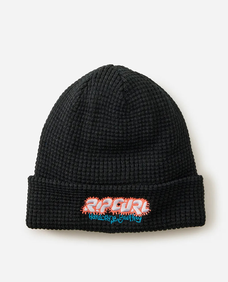 Load image into Gallery viewer, Rip Curl Men&#39;s Raw Energy Reg Beanie Black 1ILMHE-0090
