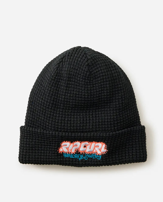 Rip Curl Men's Raw Energy Reg Beanie Black 1ILMHE-0090