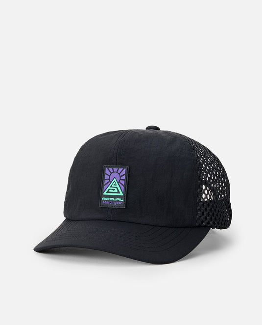 Rip Curl Unisex Search Dawn Trucker Cap Black 1JDMHE-0090