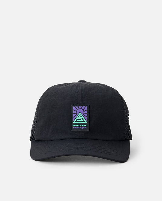 Rip Curl Unisex Search Dawn Trucker Cap Black 1JDMHE-0090