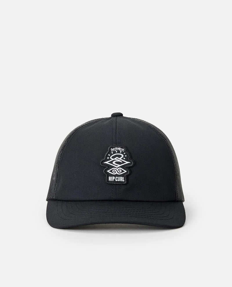 Load image into Gallery viewer, Rip Curl Unisex Search Icon Trucker Cap Black 1JFMHE_0090
