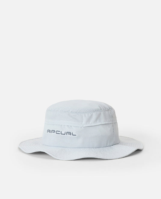 Rip Curl Men's Vaporcool Aerotec Mid Brim Hat Chrome 1JLMHE-0581