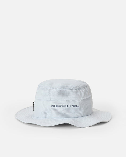 Rip Curl Men's Vaporcool Aerotec Mid Brim Hat Chrome 1JLMHE-0581