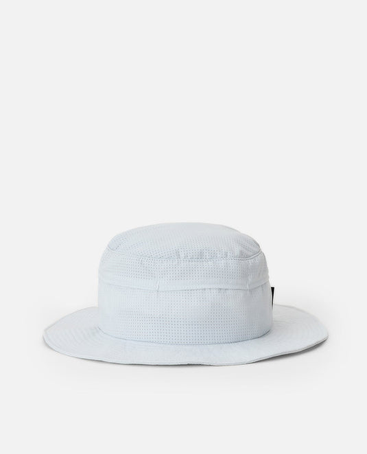 Rip Curl Men's Vaporcool Aerotec Mid Brim Hat Chrome 1JLMHE-0581