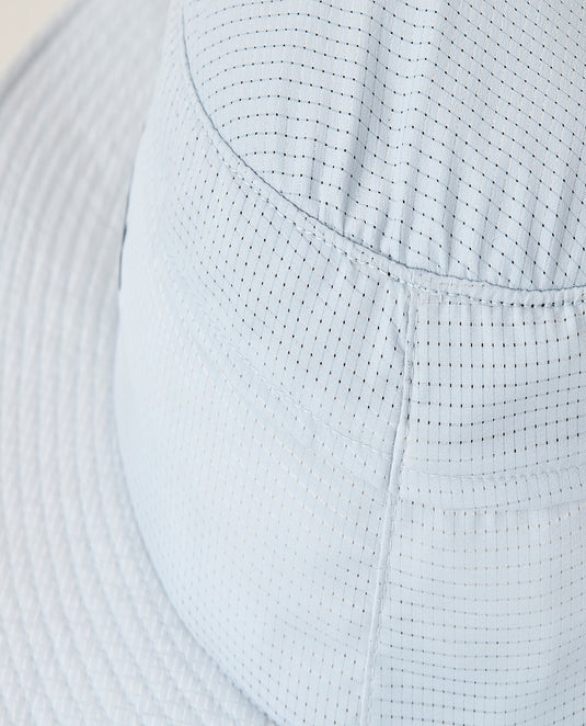 Rip Curl Men's Vaporcool Aerotec Mid Brim Hat Chrome 1JLMHE-0581