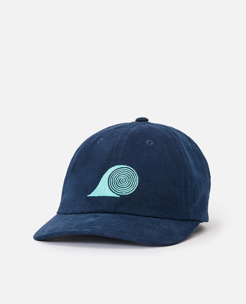 Load image into Gallery viewer, Rip Curl Unisex Aots Adjustable Cap Navy 1JPMHE-0049
