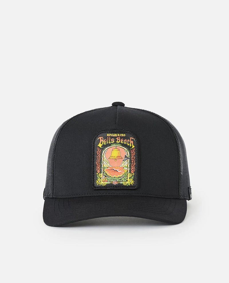 Load image into Gallery viewer, Rip Curl Unisex Bells Pro 26 Trucker Cap Washed Black 1JUMHE_8264
