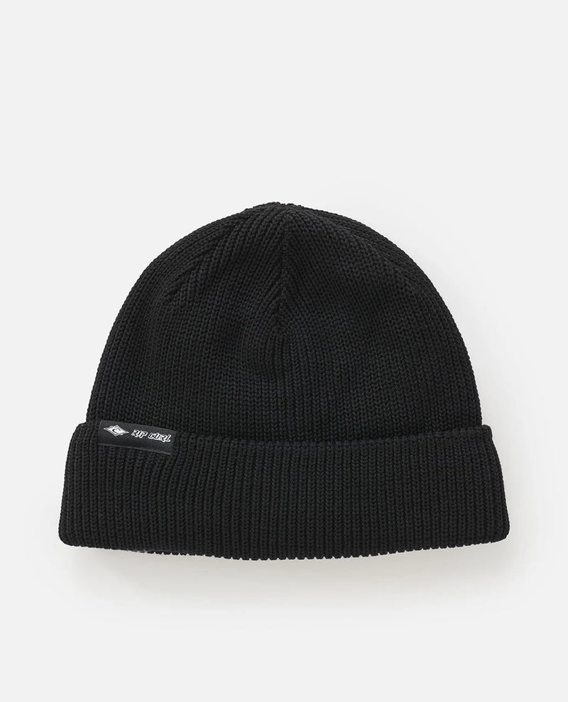 Load image into Gallery viewer, Rip Curl Unisex Classic Surf Shallow Beanie Black 1KKMHE-0090
