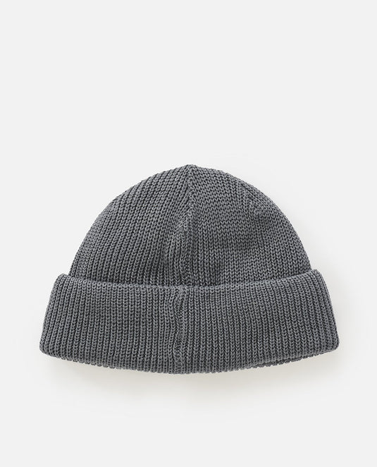 Rip Curl Unisex Classic Surf Shallow Beanie Ice Grey 1KKMHE-3369