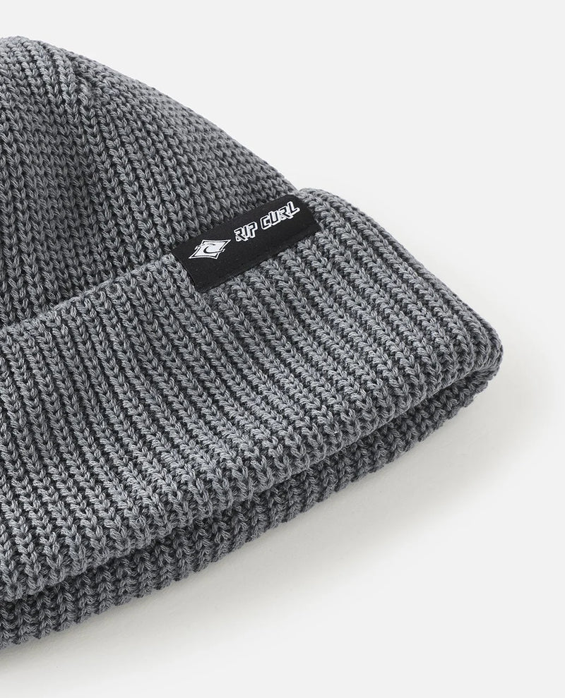 Load image into Gallery viewer, Rip Curl Unisex Classic Surf Shallow Beanie Ice Grey 1KKMHE-3369
