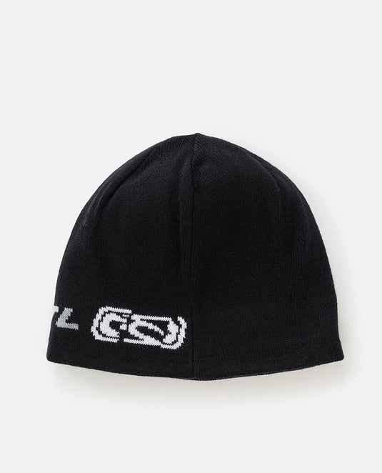 Rip Curl Unisex Archive Revo Skull Beanie Black/Grey 1KMMHE-0097