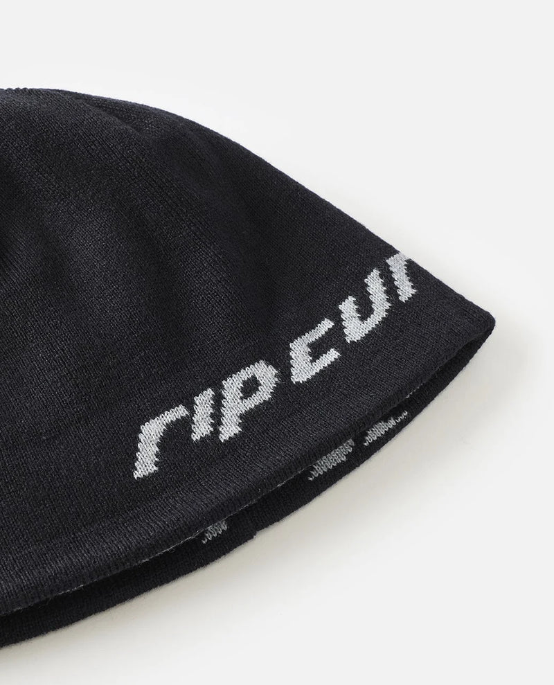 Load image into Gallery viewer, Rip Curl Unisex Archive Revo Skull Beanie Black/Grey 1KMMHE-0097
