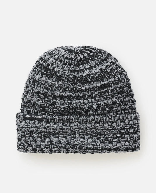 Rip Curl Unisex Classic Jacquard Tall Beanie Black 1KNMHE-0090