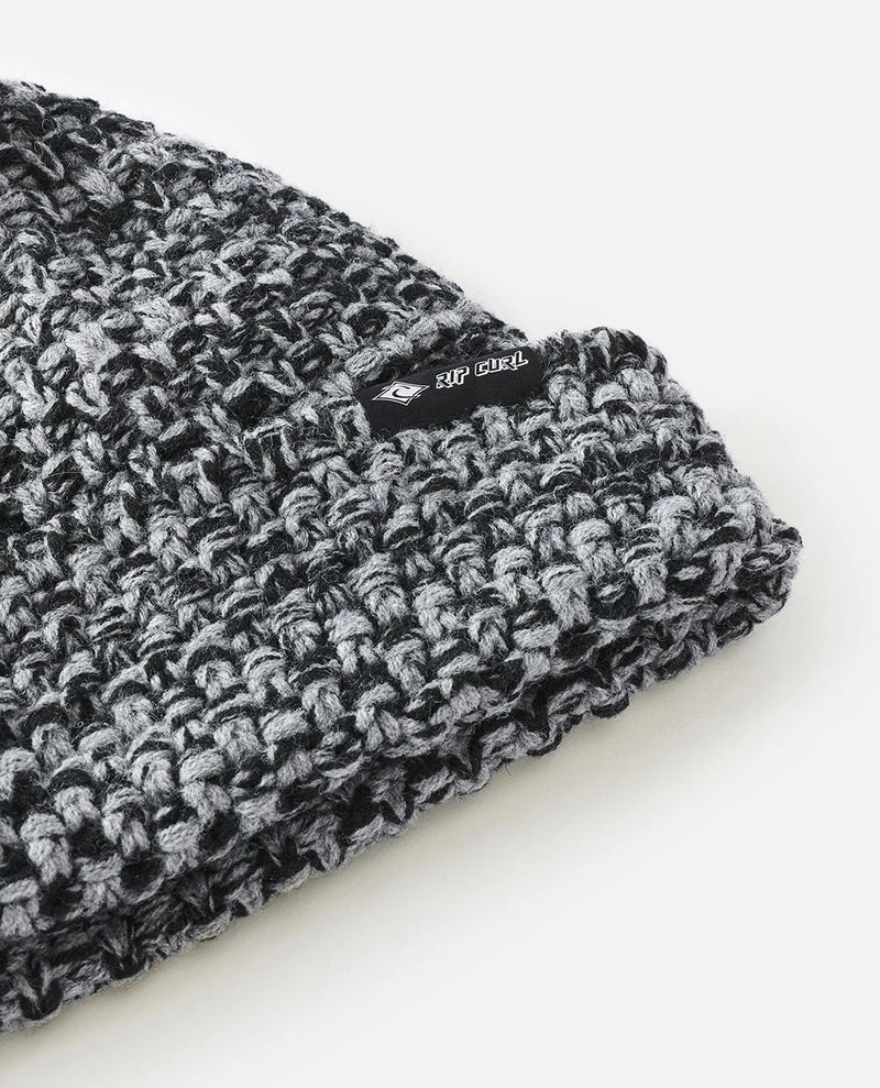 Load image into Gallery viewer, Rip Curl Unisex Classic Jacquard Tall Beanie Black 1KNMHE-0090
