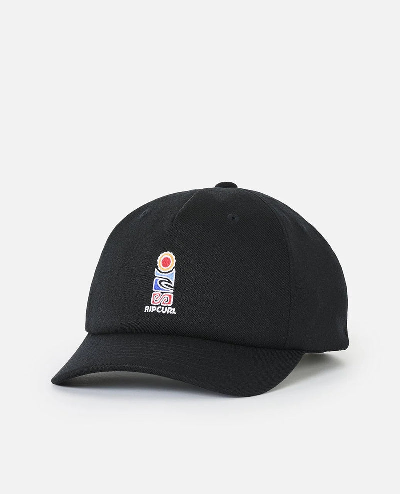 Load image into Gallery viewer, Rip Curl Unisex Search Series Totem Adjustable Cap Black 1L6MHE-0090
