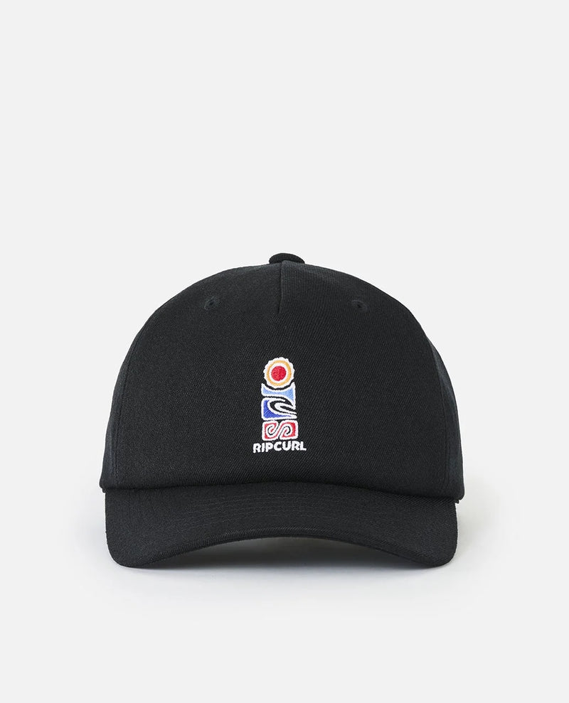 Load image into Gallery viewer, Rip Curl Unisex Search Series Totem Adjustable Cap Black 1L6MHE-0090
