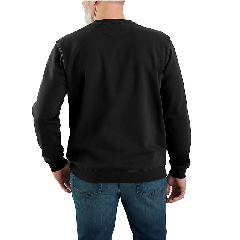 Load image into Gallery viewer, Carhartt Men's Loose Fit Midweight Crewneck Sweatshirt Black K124-BLK
