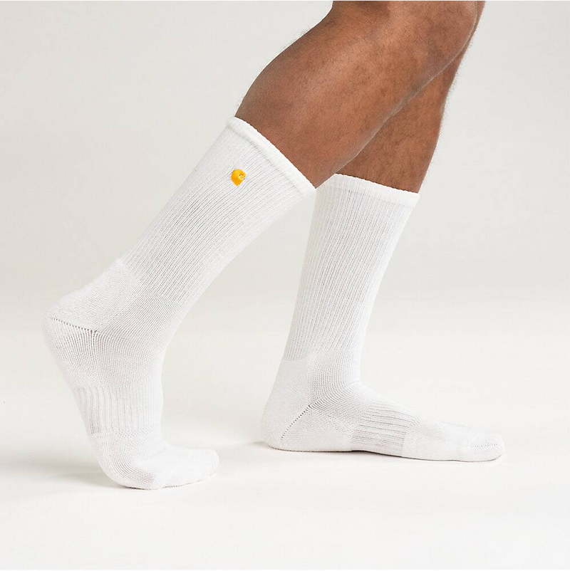 Load image into Gallery viewer, Carhartt Men's Force Midweight Crew Sock 2-Pack White SC2252M-WHT
