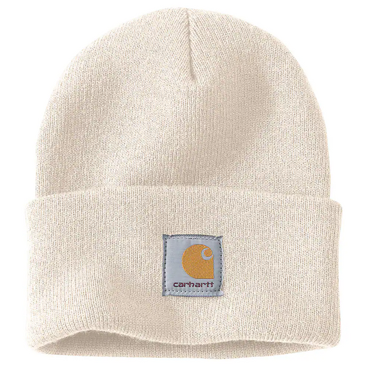 Carhartt Unisex Iconic A18 Watch Cap Beanie Winter White A18-WWH
