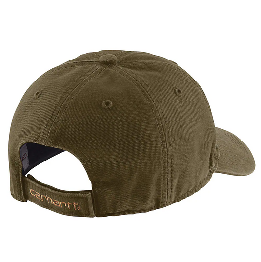 Carhartt Unisex Odessa Leatherette Cap Burnished Logs 100289-GN6
