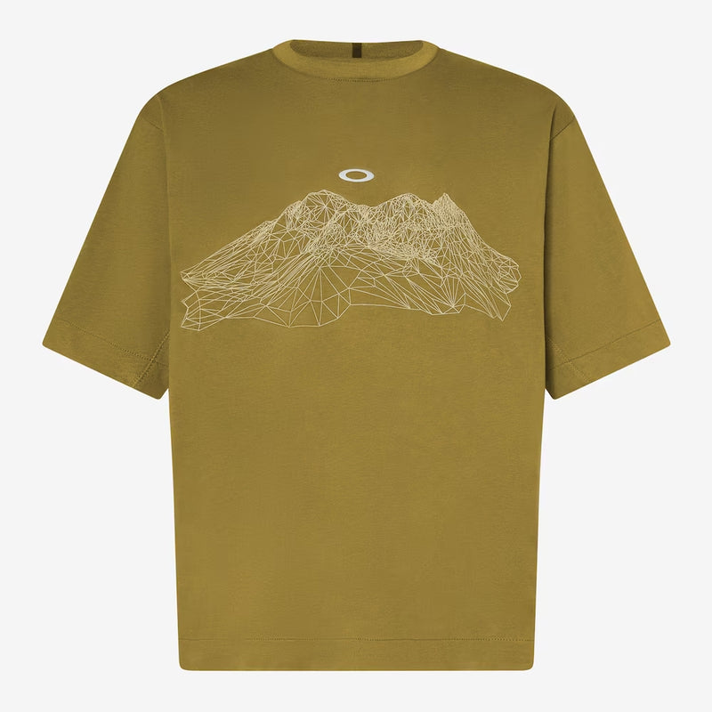 Load image into Gallery viewer, Oakley Men&#39;s Wired Mtn ScapeT-Shirt Army Green FOA406858-7CE
