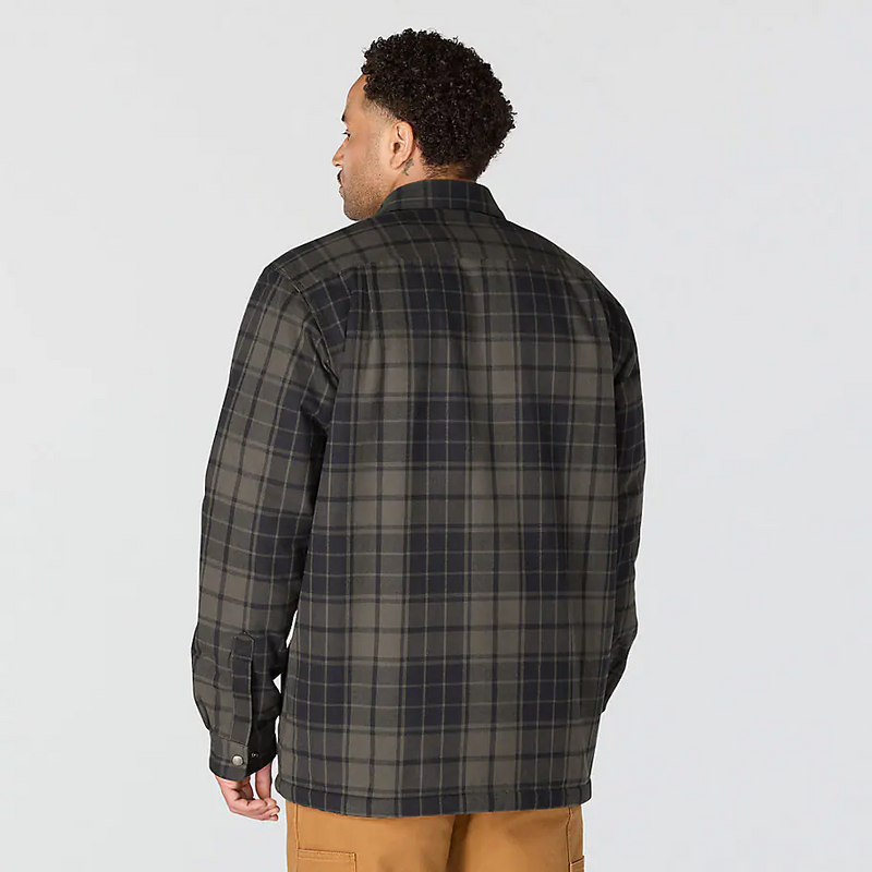 Load image into Gallery viewer, Carhartt Men's Hubbard Plaid Shirt Jacket Navy/Shadow 107017-HY8
