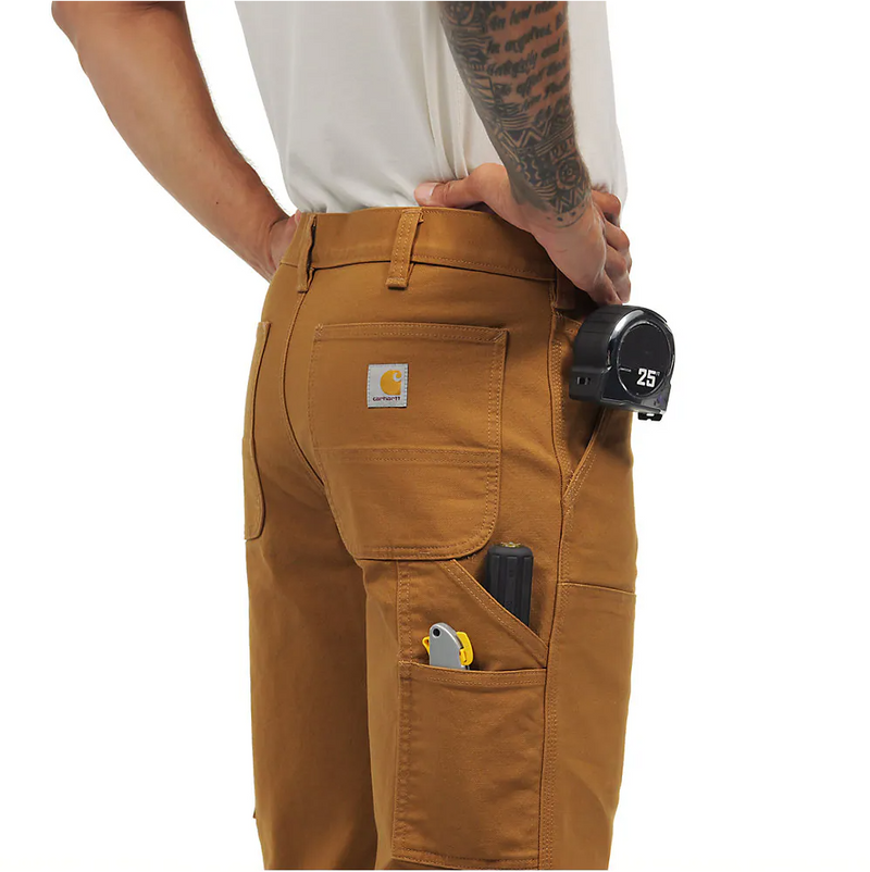 Load image into Gallery viewer, Carhartt Men's Relaxed Straight Rugged Flex Duck Double-Front Dungaree Brown 103334-211
