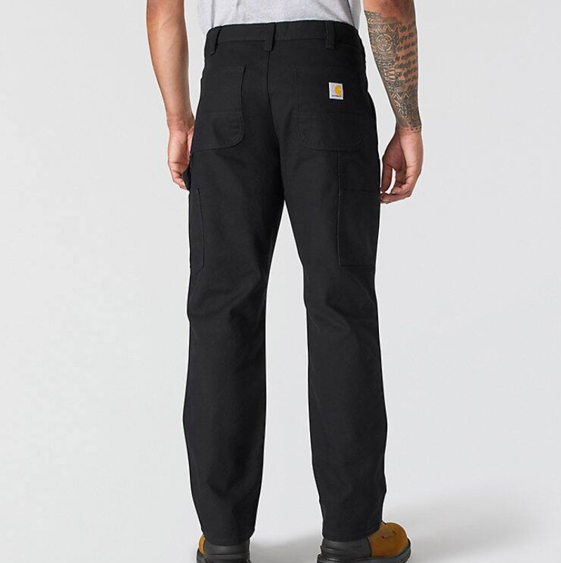 Load image into Gallery viewer, Carhartt Men's Relaxed Straight Rugged Flex Duck Double-Front Dungaree Black 103334-BLK
