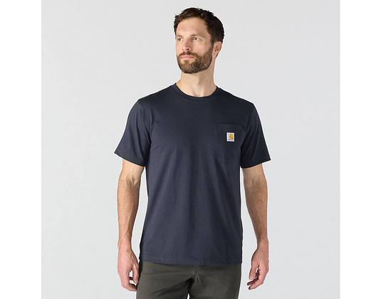Carhartt Men's Irvine Relaxed Multi Color C T-shirt Navy 107781-I26