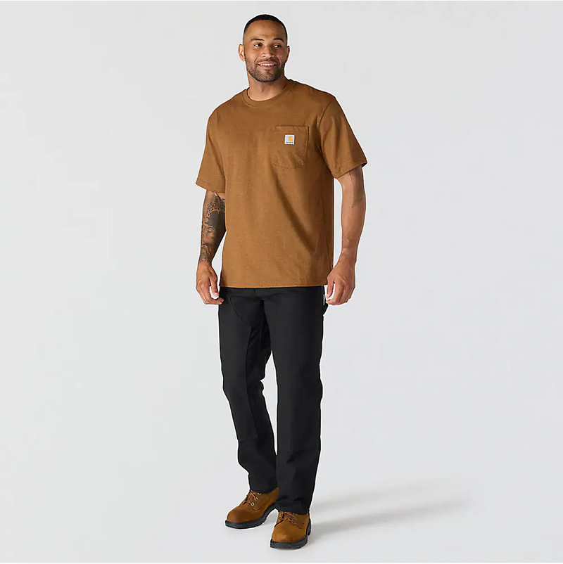 Load image into Gallery viewer, Carhartt Men's Dearborn Relaxed Pocket T-shirt Brown 103296-BRN
