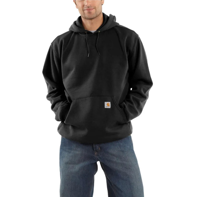 Carhartt Mens' Loose Fit Midweight Hoodie Black K121-BLK