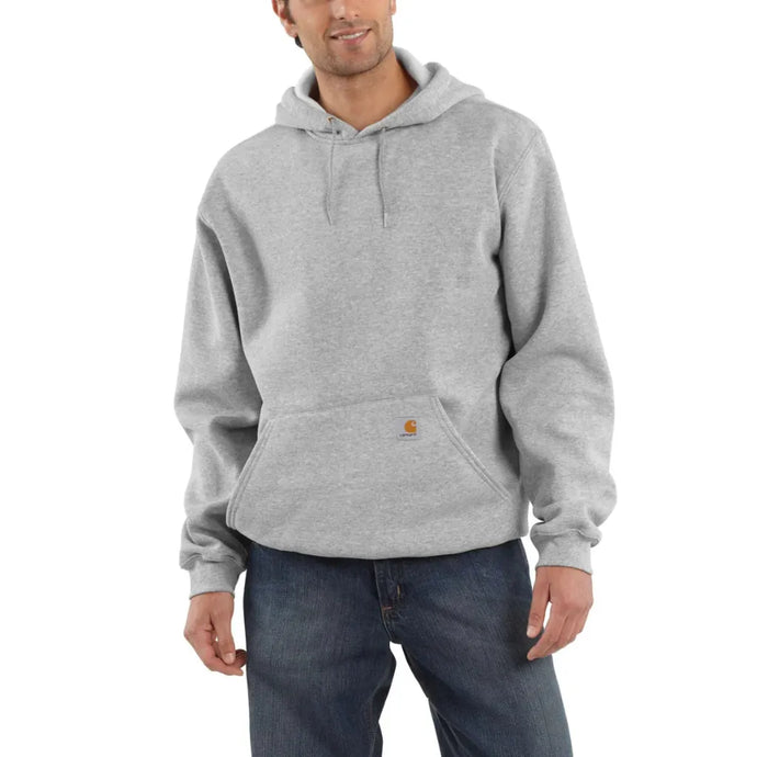 Carhartt Mens' Loose Fit Midweight Hoodie Heather Gray K121-HGY