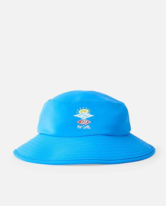 Rip Curl Kid's Shred Beach Hat Blue 1ATBHE-0070