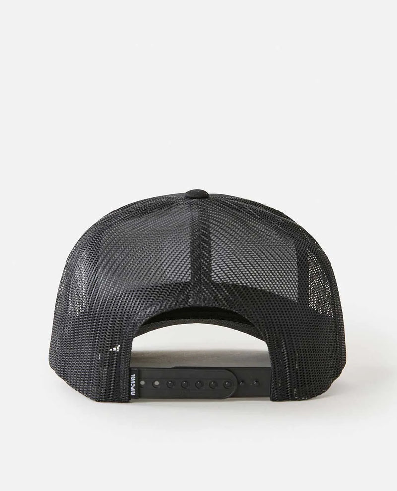 Load image into Gallery viewer, Rip Curl Men&#39;s Wetsuit Icon Trucker Cap Black 1CHMHE-0090
