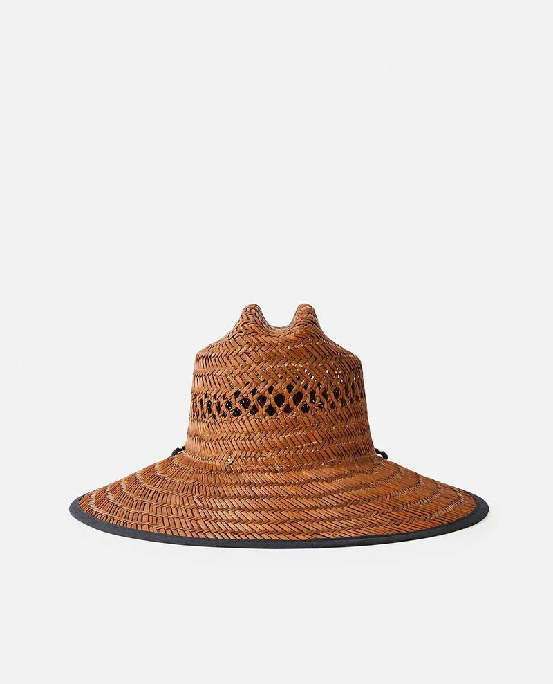 Load image into Gallery viewer, Rip Curl Men&#39;s Logo Straw Hat Brown 1CTMHE-0009
