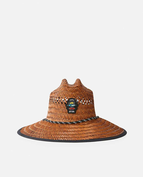 Rip Curl Men's Logo Straw Hat Brown 1CTMHE-0009