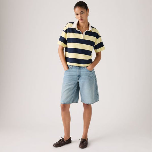 Levi's Women's Baggy Dad Jorts Shorts Blue 000MJ0017