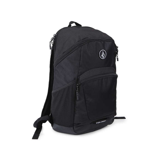 Volcom Unisex Slam School Backpack Black D6512501_BLK