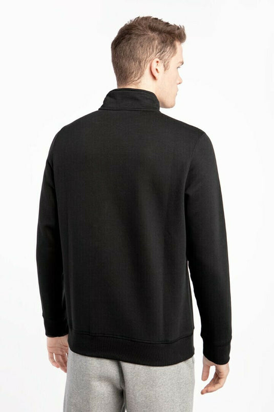 Dickies Men's Oakport Quarter Zip Sweatshirt Black DK0A4XD4BLK