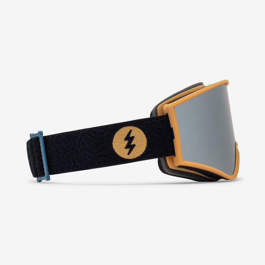Electric Men's EK1 Goggles (Bonus Lens Included) Flood Black Gum/Silver Chrome EG2524107-SLCR