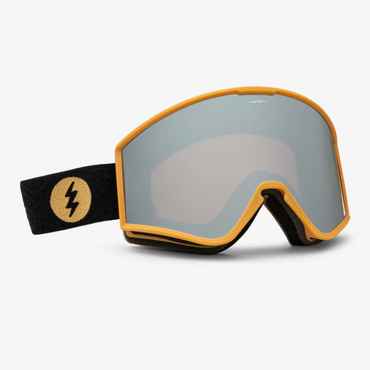 Electric Men's EK1 Goggles (Bonus Lens Included) Flood Black Gum/Silver Chrome EG2524107-SLCR