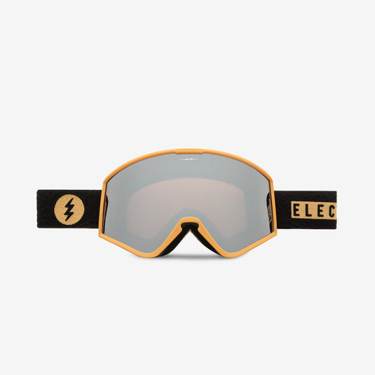 Electric Men's EK1 Goggles (Bonus Lens Included) Flood Black Gum/Silver Chrome EG2524107-SLCR