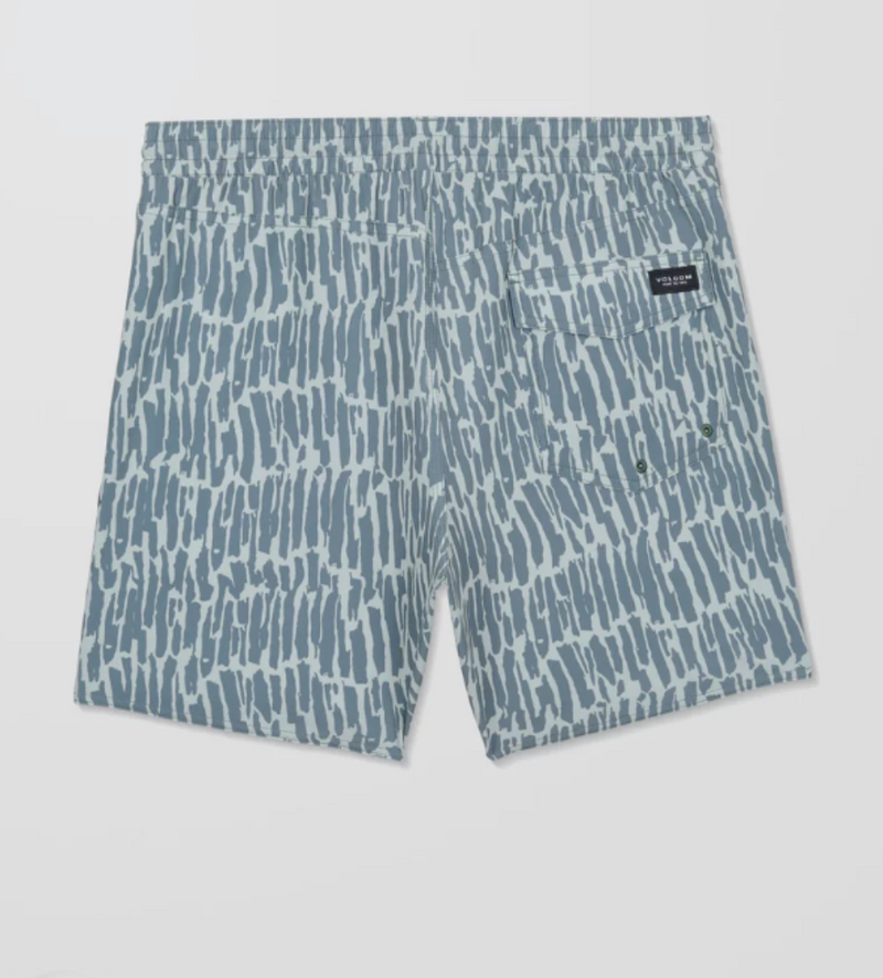Load image into Gallery viewer, Volcom Men's Melange Trunk 17" Boardshort Tradewinds A2512613_TWD
