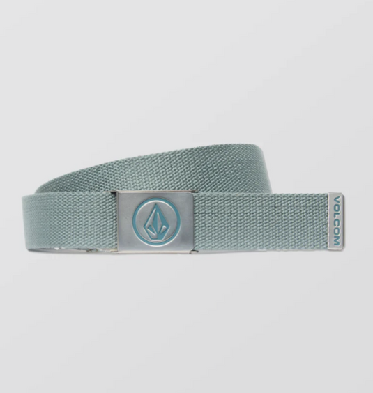 Volcom Men's Circle Web Belt Tradewinds D5912601_TWD