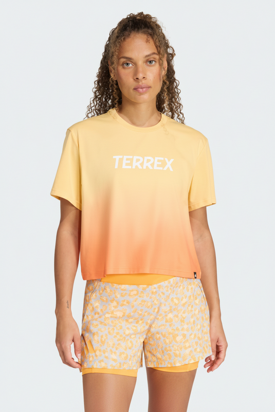 Adidas Terrex Women's Multi T-Shirt Orange KB7351