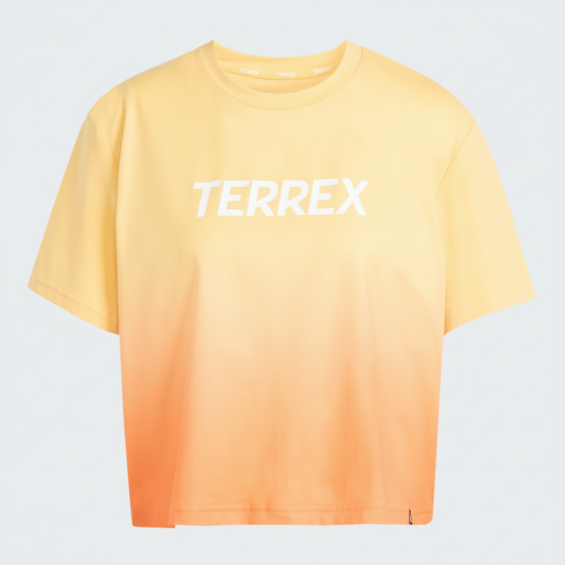 Load image into Gallery viewer, Adidas Terrex Women's Multi T-Shirt Orange KB7351
