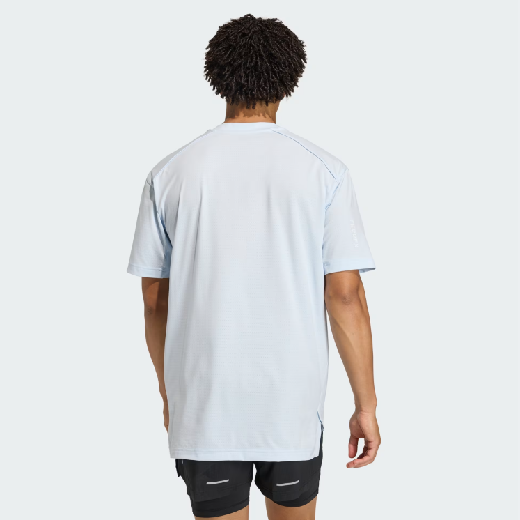 Load image into Gallery viewer, Adidas Terrex Men's Trail Tee Light Blue KA9577
