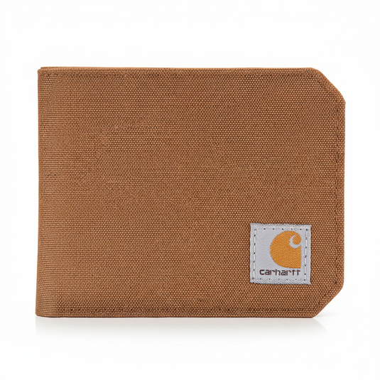Carhartt Unisex Nylon Duck Bifold Wallet Brown 801983-211